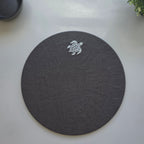 Toscana Turtle Placemats in Dark Taupe – Set of 2