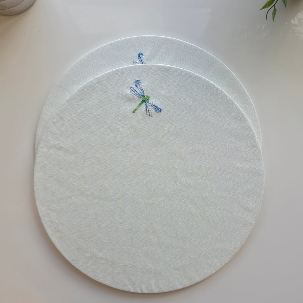 Conjunto Completo Toscana Dragonfly en Blanco Roto