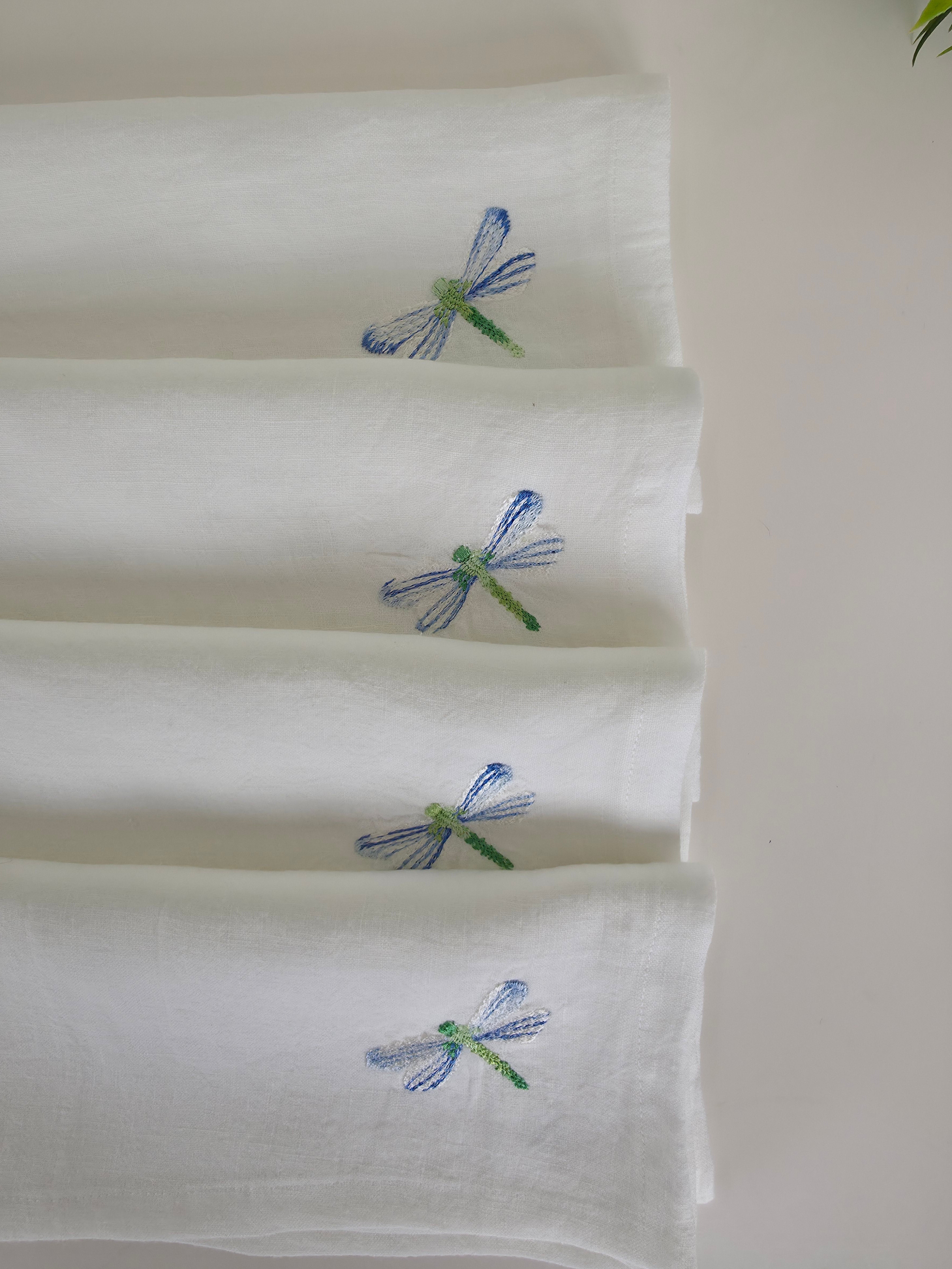 Conjunto Completo Toscana Dragonfly en Blanco Roto