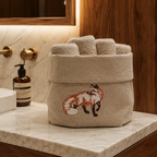 Cortina Volpe Basket in Oatmeal Stone
