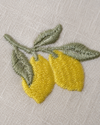 Amalfi Lemons Napkins in Off-White – Set of 4