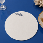 Amalfi Sardines Placemats in Off-White – Set of 2