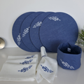 Amalfi Sardines Complete Set in Mediterranean Blue