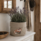 Cortina Volpe Basket in Oatmeal Stone