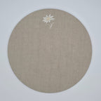Cortina Stella Alpina Placemats in Oatmeal Stone — Set of 2