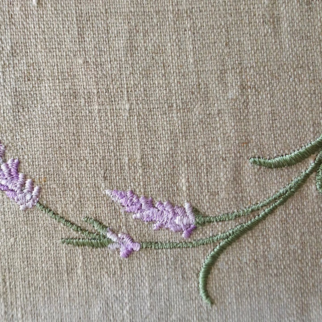 Toscana Lavender Placemats in Oatmeal Stone – Set of 2
