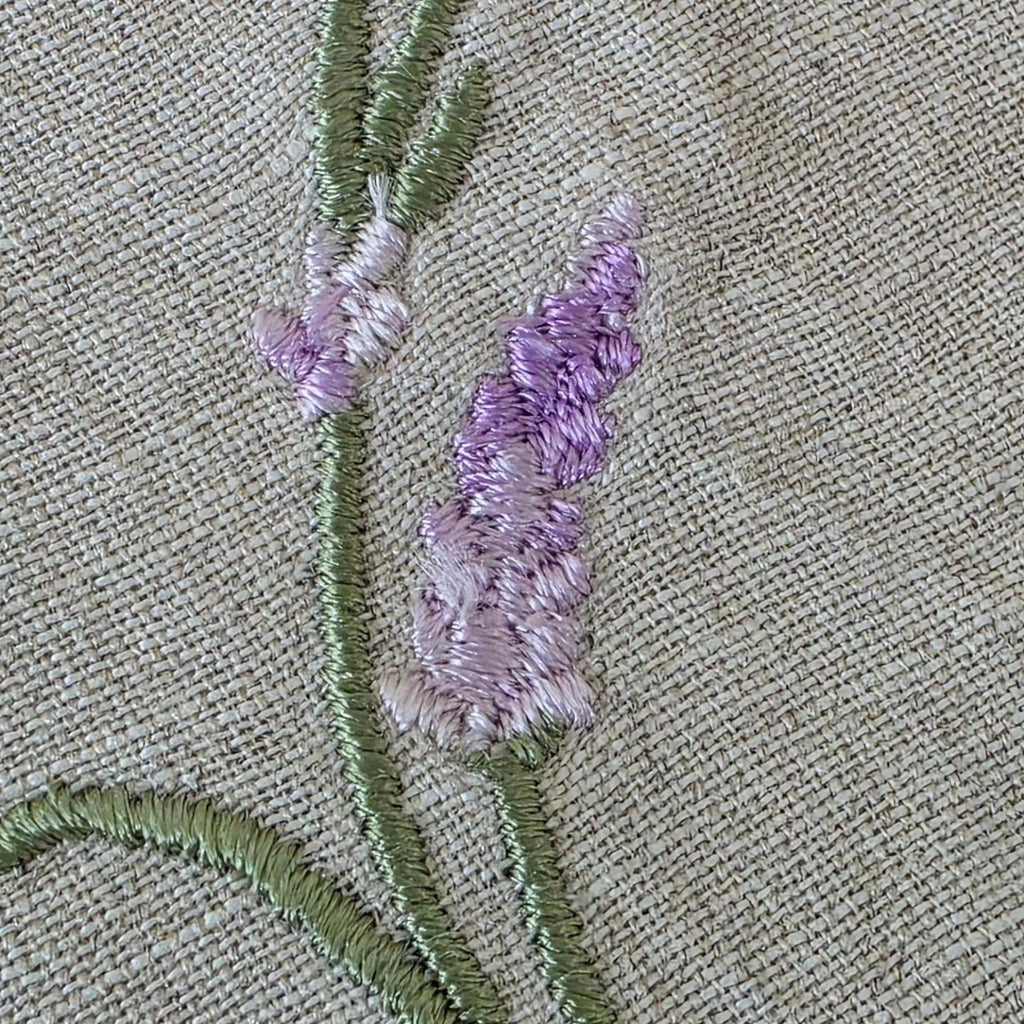 Toscana Lavender Placemats in Oatmeal Stone – Set of 2