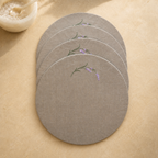 Juego completo Toscana Lavanda en piedra avena