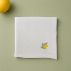 Amalfi Lemons Napkins in Off-White – Set of 4
