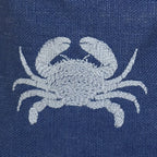 Amalfi Crab Basket in Blue