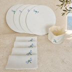 Conjunto Completo Toscana Dragonfly en Blanco Roto